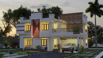 For exterior designing contact   :  7034352730