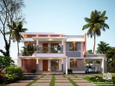 *Exterior 3D design*
2views with high quality image.