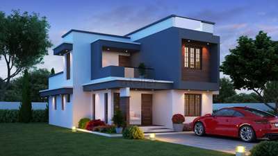 design by atelier team 
#atelier Designers kollam 
#ContemporaryHouse #Contractor #3dmodeling #architact #Architectural&lnterior #Kollam #Thiruvananthapuram #exteriordesigns #SmallHomePlans