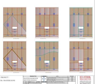 #wardrobe shutter mica design