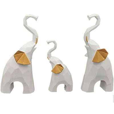 White Set of 3 Geometric Elephants Statue Figurine for Home Decor
#decorify #decoration #homdecor #decoration #homedecoration #homemade #decorshopping