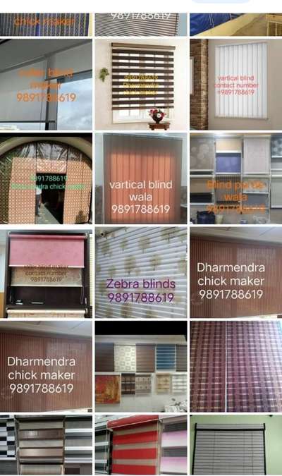 windows blinds makers
contact number 9891788619
