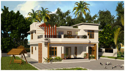 simple design... ❤
 #HomeAutomation #3Ddesigner #HouseDesigns#exterior