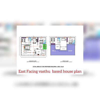 #vasthuhomeplan 
 #ContemporaryHouse 
 #OPEN WELL to get view main areas of gf