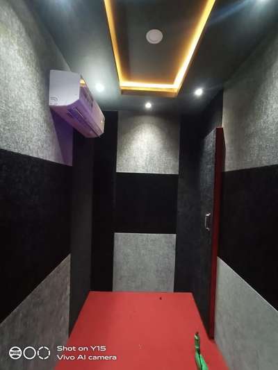 recording studio acoustic fabric panelling