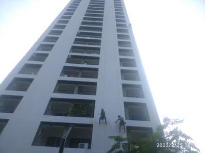 high-rise buildings painting works  #highrisebuilding