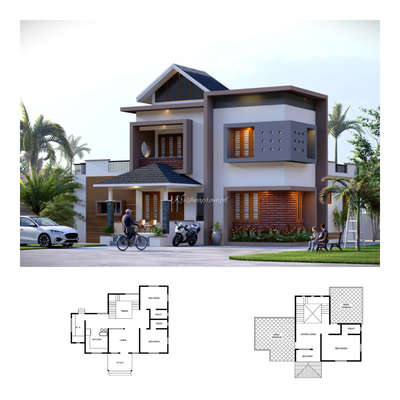 Area : 1850.00sqft
3bhk
#KeralaStyleHouse #keralahomestyle
#Architect #architecturedesigns #Architectural&Interior