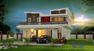 slope #contemporary  #Malappuram # Ace-Lite