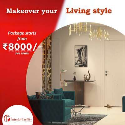 Ceiling or Walls, let's design them all !

We hereby present our budget friendly packages starting from just rs.8000 per room

Which include:-
~ Layout plan with elevations
~ reference ceiling plan
~ material details & consultation 
~ 3D views to visualise the final output
~ 360° view

Now, getting your dream interior is just 1 step far.

Here are 5 reasons for Why to choose us:-
~ we don't compromise with functionality while designing
~ bespoke designing is what we do
~ we guide your hired vendors too if you get designing done from us
~ we don't compromise with material quality if you get execution done from us
~ we want to hear last reason from your heart if we are budget friendly or not :-)

For any query, feel free to contact us via-
DM on insta
or
e-mail at:- interiorfacility93@gmail.com

Makeover your Living Style with Interior Facility!

Happy Living :-)

#interiorfacility #interiordesigningpackage #budgetfriendlydesigning #makeoveryourlivingstyle #explorepage #offer #package #C