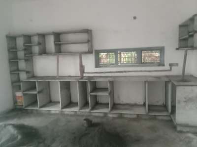 aiswarya ferro slabs and v-board work.  aluminium door works