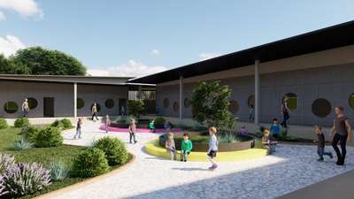 Kindergarten 
#3drendering  #Landscape