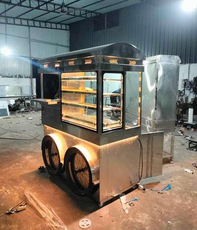 #steelfood cart# steel cart