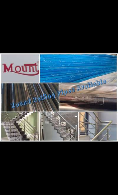 Round All Sizes Railing & Curtain Pipes available
