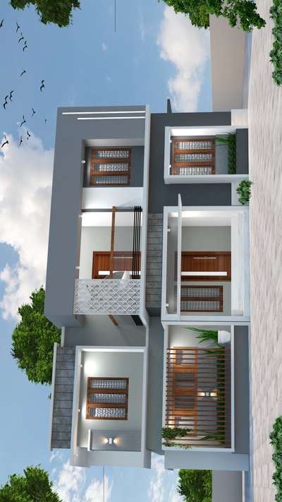 Designed By #blanc_designstudio 
#koloapp 
#exterior3D #exteriordesing #kannurconstruction #exterior_Work #follow us