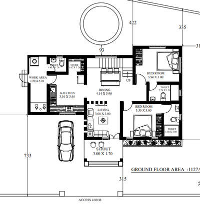 1350 sqft home #simplehome #CivilEngineer #civilconstruction
#Architect
#architecturedesigns
#Architectural&Interior
#FloorPlans #HouseDesigns 
#Designs #ElevationHome
