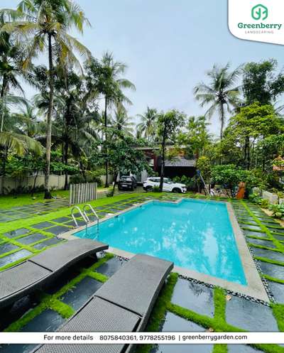 Turn your outdoors into a peaceful paradise 🌴
From lush greenery to a perfectly designed poolside, we create landscapes that blend beauty, comfort, and nature seamlessly.
Experience relaxation, luxury, and nature—right at your home.
📞 Contact us for customized landscaping solutions.

#GreenberryLandscaping #LandscapeDesign #GardenDesign #SwimmingPoolDesign #LuxuryLandscape #TropicalGarden #OutdoorLiving #PoolsideVibes #BackyardGoals #NatureInspired #GreenSpaces #KeralaLandscaping