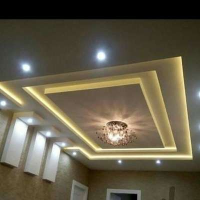 *Gypsum ceiling *
Full design with material