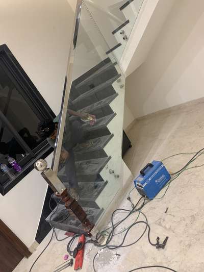 Contact for Steels Railing Work 
 #StainlessSteelBalconyRailing  #Steeldoor  #SteelStaircase  #TATA_STEEL  #glassrailings  #GlassBalconyRailing  #GlassStaircase  #GlassHandRailStaircase  #steelwork  #rewari  #Haryana  #bawal  #manesar  #koloapp