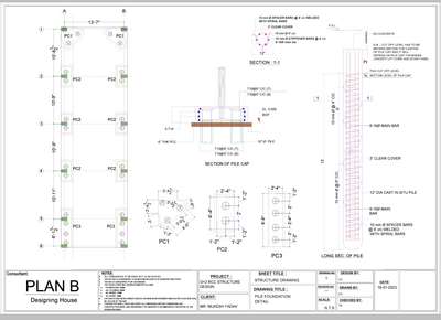foundation is the most important part of the house and we don't compromise anything in that #Architect #architecturedesigns #Structural_Drawing #Architectural_Drawing