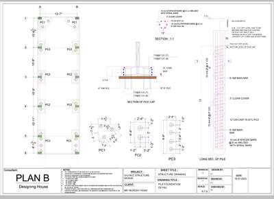 foundation is the most important part of the house and we don't compromise anything in that #Architect #architecturedesigns #Structural_Drawing #Architectural_Drawing