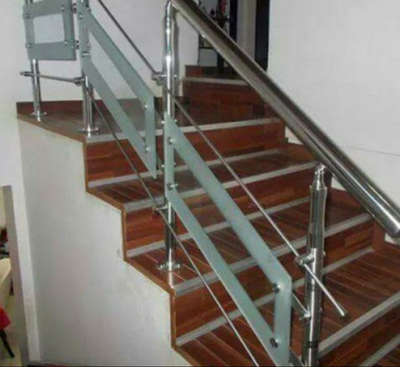 S S railing with glass lowest price