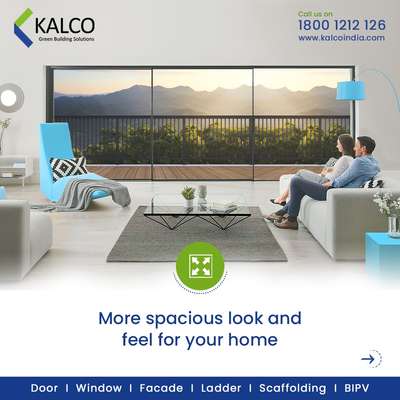 Kalco aluminum doors, windows, facade, ladders