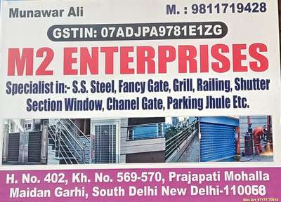 m2 enterprises , all fabrication and welding work if interested  then  call me 98117-19428 SingleHungWindow