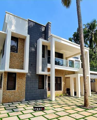 4 bedroom villa at Varkala. Actual pictures. #kichens  #MasterBedroom l #LivingRoomSofa  #interiordesignerstrivandrum #qualityinteriors