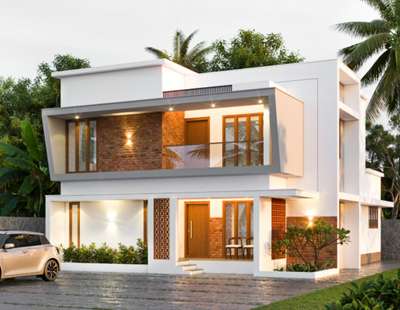 Proposed residential building @ krishnapuram  #4BHKPlans  #modernhome #keralahomedesignz