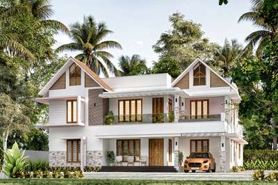 Kerala house design 
#KeralaStyleHouse #keralaarchitectures #keralahomedesignz #architecturedesigns