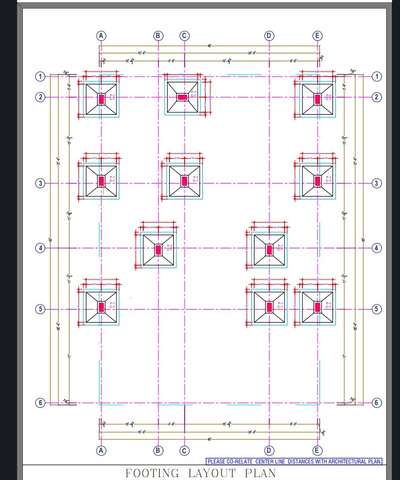 footing plan
contact for 2d & 3d designing services
 #coloumn_footing