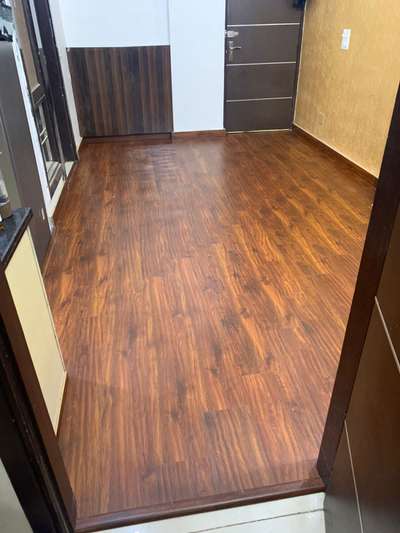 *wooden flooring *
we provide different different quality of laminate wooden flooring according to quality price will very normally we provide 8 mm thick laminate wooden flooring in 120 rupees per square feet life is approx 5 to 15 years
costing is only for material and installation but Texas and other accessories are extra