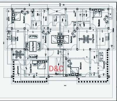 2D Architecture detailed plan
offer price Rs-5 per sqft. #InteriorDesigner #houseplan