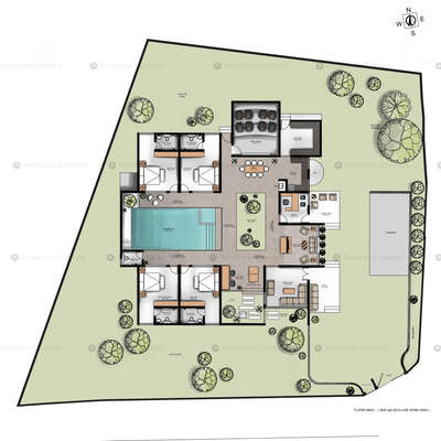 Single floor residence proposal
At chelavoor 2800sqft

.
.
.
 #singlefloorhousedesign  #SingleFloorHouse  #LUXURY_INTERIOR  #swimmingpool  #courtyard   #HomeAutomation  #HomeDecor  #OpenKitchnen  #DiningChairs  #DiningTable  #InteriorDesigner  #KitchenInterior  #SmallHouse  #luxurydesign  #portraitpainting  #5LakhHouse  #interiorcontractors