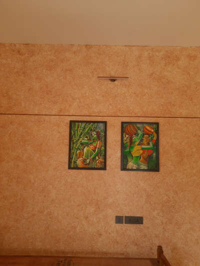 Wall Design & wall  Interior @ Kulathur , near Infosis , Trivandrum .