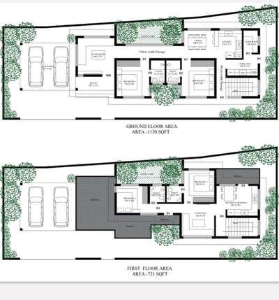 home with a  #FloorPlans  #architecturedesigns  #coutyard