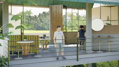 CAFE DESIGN: Brahmagiri cafe, wayanad (interior) #cafeteria  #cafedesign  #Architectural&Interior