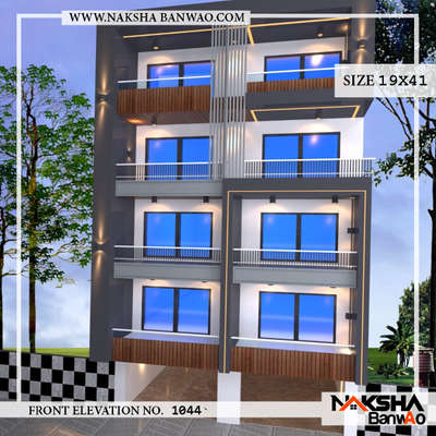 Running project #Aurangabad MH.
Elevation Design 19x41
#naksha #nakshabanwao #houseplanning #homeexterior #exteriordesign #architecture #indianarchitecture
#architects #bestarchitecture #homedesign #houseplan #homedecoration #homeremodling  #Aurangabad #decorationidea #Aurangabadarchitect

For more info: 9549494050
Www.nakshabanwao.com