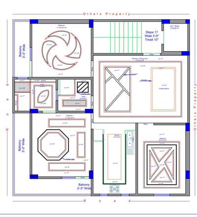 arshad p. o. p fur ceiling design architect