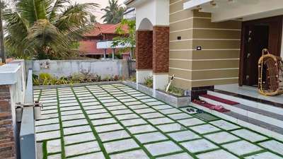 #LANDSCAPING 
 #BangaloreStone 
 #pavingstones 
 #stoneworkkerala