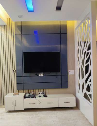 #tvunit  #panelling  #cmc_jaali #InteriorDesign  #home_decor  #9896133661