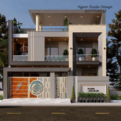exterior Elevation design #morden  #exteriordesigns