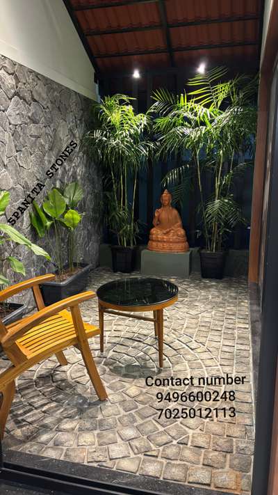 Completed site@ Kollam 

 #natural #stone #architecturedesigns #buildersthrissur #interior #cladding #Architectural&Interior