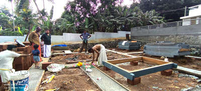 New work started @ Pathanamthitta 2200 sqfeet villa