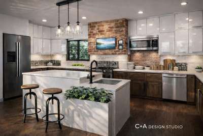 Island open Kitchen design ✨🪬
 #KitchenInterior 
 #KitchenIdeas 
 #OpenKitchnen 
 #whitekitchen 
 #uniqueinterior