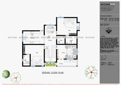 മലപ്പുറം ജില്ലയിലെ കോട്ടക്കലിൽ 2178 sqft ൽ നിർമിക്കാൻ പോകുന്ന ഒരു അടിപൊളി വീടിന്റെ പ്ലാൻ 
 #FloorPlans  #Architect  #architecturedesigns  #Architectural&Interior  #homedesigne  #HouseDesigns