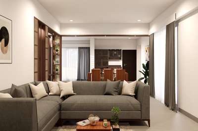 Calm tones, clean design, perfect balance 🤍✨ Presenting our latest interior work. #InteriorDesigner  #KitchenInterior  #architecturedesigns  #Architectural&Interior  #Architectural&Interior  #HouseDesigns