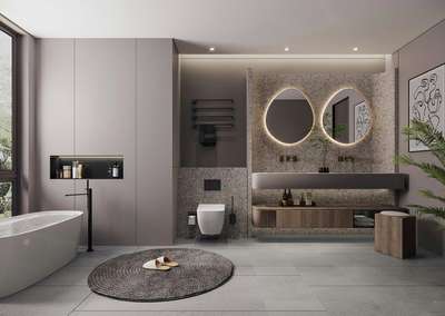 Modern bathroom
#BathroomDesigns #modularbathroom #modernbathroom #BathroomStorage #BathroomIdeas #BathroomRenovation #BathroomCabinet #bathroomdecor #BathroomTIlesdesign
