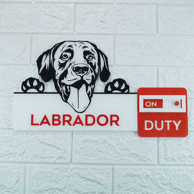 Acrylic Warning Board: Dog On Duty/Off Duty - 10x6 Inches

Limited Period Offer 

#nameborad #homedecor #homedecoration #house #housenameplate #housenameboards