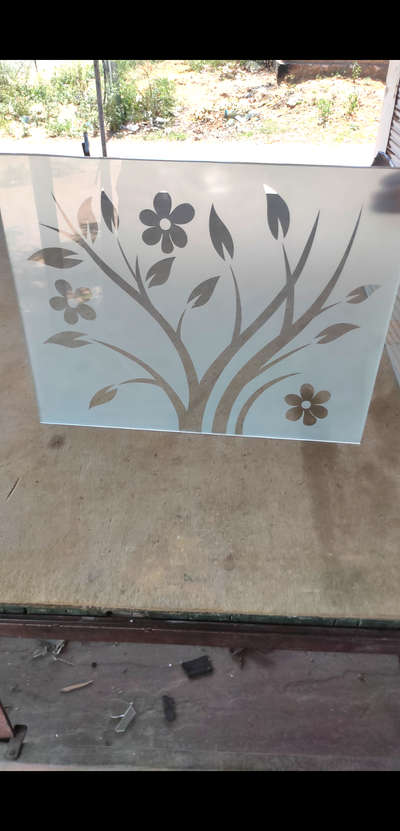glass etching!!
simple sober look !!
glass for home decor
 #etchingglass 
 #etching 
 #WindowGlass 
 #railingglass 
 #glassrailing 
 #glassrailings